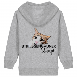 Kinder Sweatjacke Savannah - mit STRASSENGAUNER Stumpi